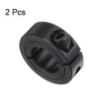 thumbnail image 3 of Uxcell 2pcs Shaft Collars 3/4" Bore 1-1/2" OD 1/2" Width Single Split Axle Clamp-On Collar with Set Screw, 3 of 5