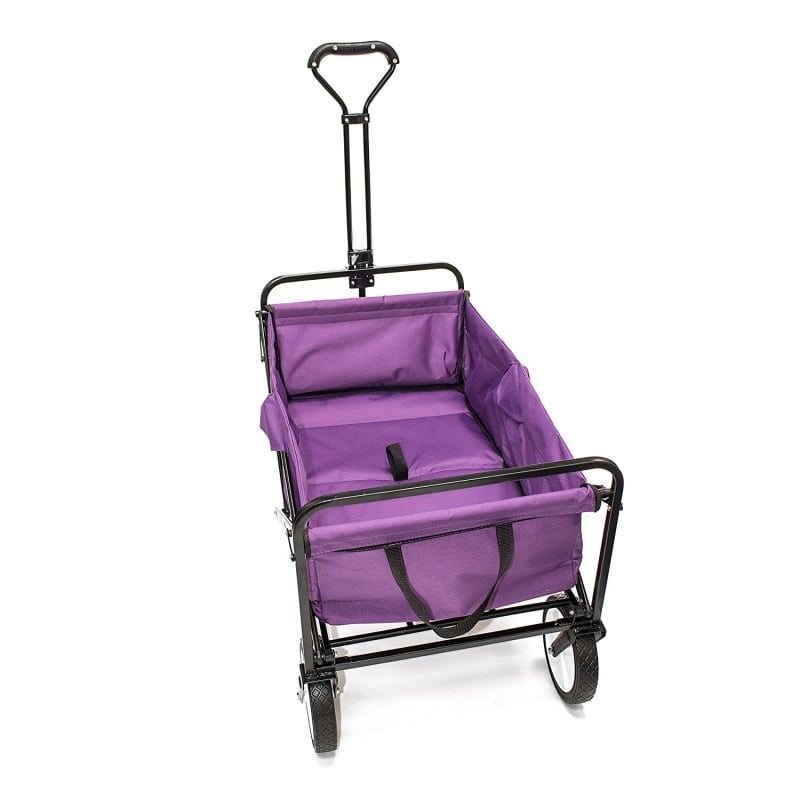 ALEKO TC1012 Multipurpose Folding Utility Wagon With Adjustable