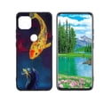 thumbnail image 1 of Compatible with Moto One 5G Ace Phone Case, Koi-Fish-42 Case Silicone Protective for Teen Girl Boy Case for Moto One 5G Ace, 1 of 1
