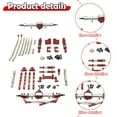 thumbnail image 6 of RC Car Chassis Upgrade Parts Metal Construction for Enhanced Durability for 1/12 Scale MN82 MN82S 82PRO Models, 6 of 9