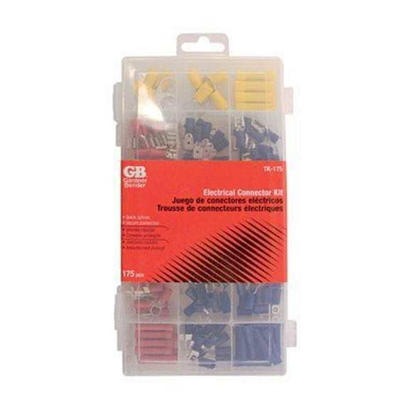 GB Gardner Bender TK-175 Terminal Connector Kit 175 Piece