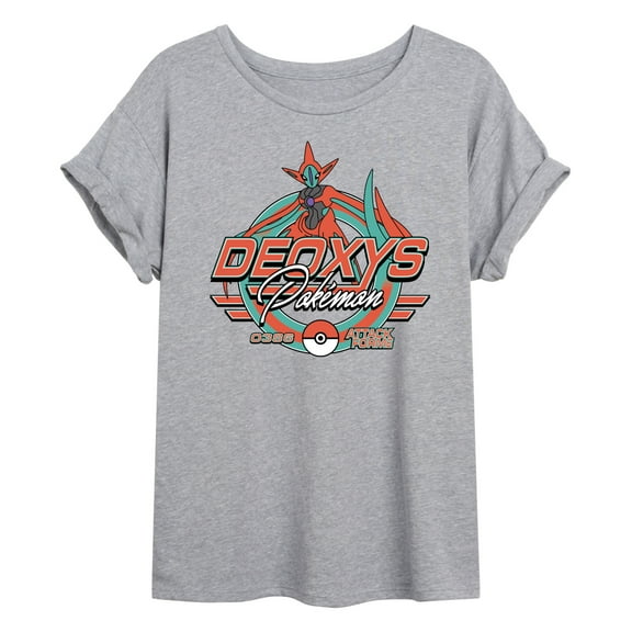Pokémon - Deoxys Racing - Women's Oversized Graphic T-Shirt