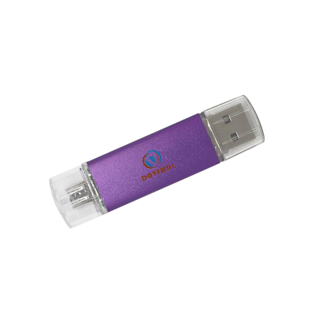2 Ports OTG Micro USB Flash Drive Memory Thumb Stick For Android Phone/ PC LOT 