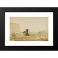 thumbnail image 2 of Miner Kilbourne Kellogg 24x17 Black Modern Framed Museum Art Print Titled - Tower of Hypacus, Jerusalem, 2 of 5