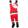 thumbnail image 4 of Hanging Luxe Santa Outdoor Christmas Decoration, Red and White, 5', by Holiday Time, 4 of 9