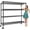 Width 45, variant on Rolling Metal Storage Shelves, 4 Tier Heavy Duty Garage Shelving Rack with Wheels, 2640 lbs Capacity for Indoor and Outdoor Organization