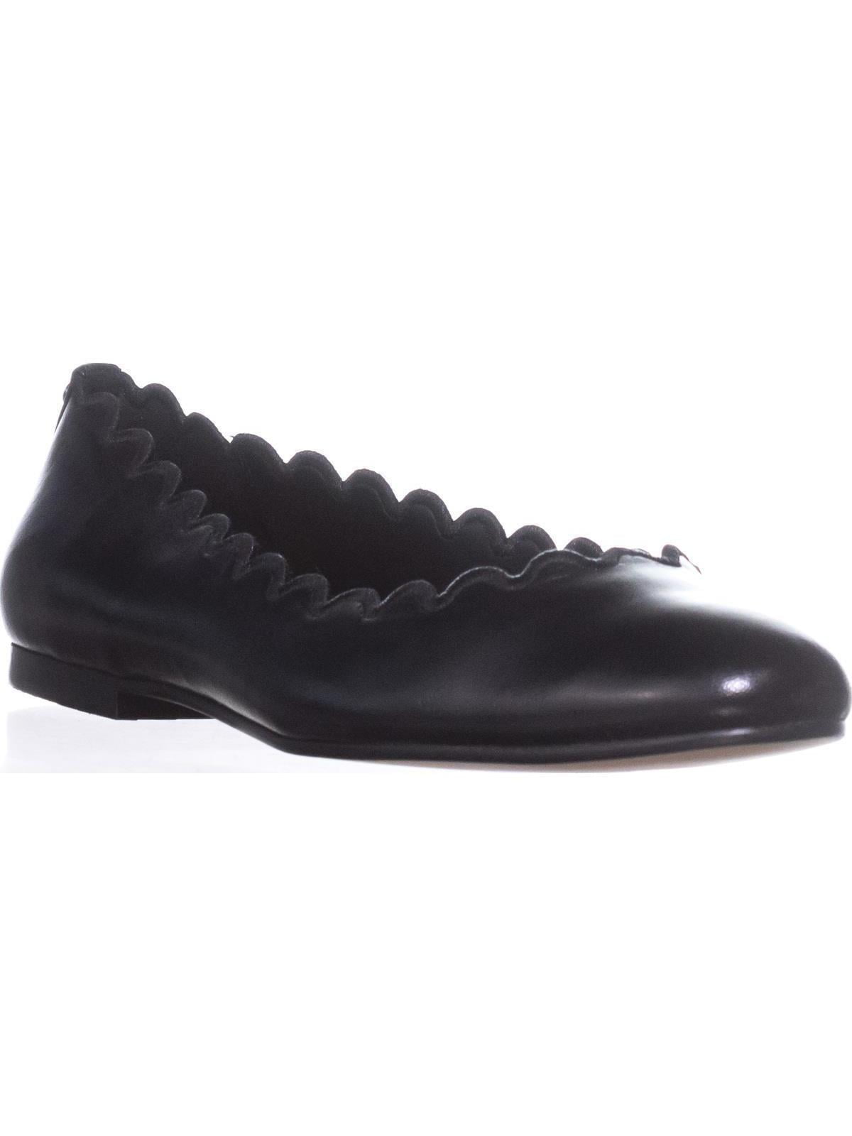 dkny scalloped flats