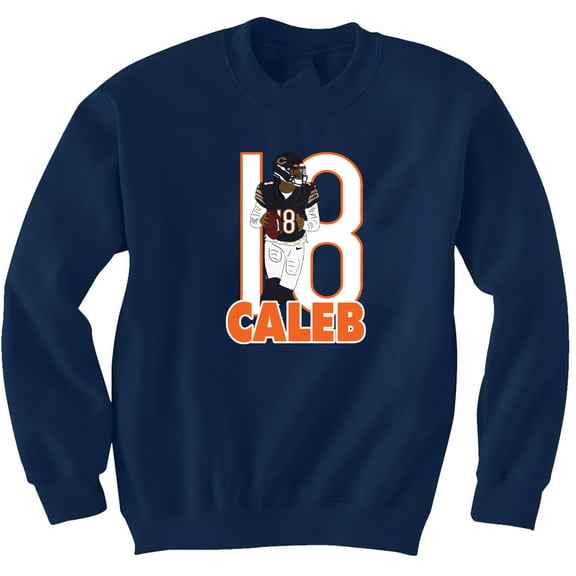 Caleb 18 Williams Chicago Crew Neck Sweatshirt