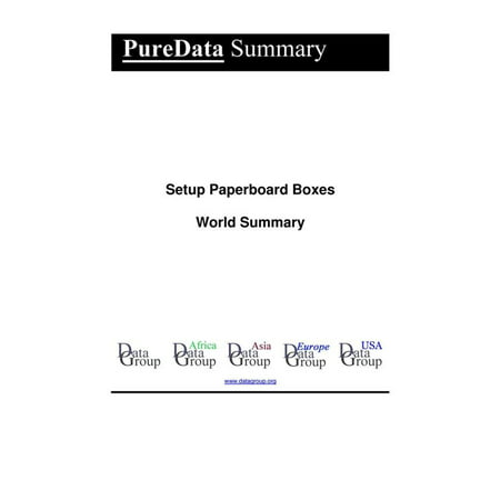 Setup Paperboard Boxes World Summary - eBook (The World's Best Box Setup)