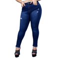 thumbnail image 1 of Jeans skinny con strech/Tallas Extras, 575 azul oscuro 42 DOOW J-DW-575-AZUL, 1 of 3