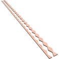 thumbnail image 6 of Ekena Millwork 94"H x 3/8"T Casablanca Adjustable Wood Decorative Slat Wall Panel Kit, Alder (contains 30 Slats + 1 Straight Edge Starter Slat), 6 of 16