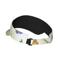 thumbnail image 3 of Disketp Plants And Insects Sun Visors for Women Men Unisex Tennis Golf Visor Hat Adjustable Summer Hats Sport Outdoor Visor Hat UV Protection Cap, 3 of 8