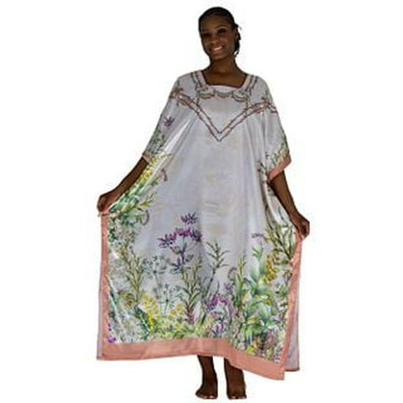 Up2date Fashion Satin Caftans Collection in Many Unique Digital Prints Choices, Style Caf-DGP11