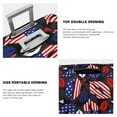 thumbnail image 4 of Haiem American With Lips Luggage Cover Printed Suitcase Covers for Luggage Elastic Washable Suitcase Protector Fits 18-32 Inch Luggage-Small, 4 of 8