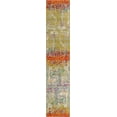thumbnail image 3 of Unique Loom Outdoor Modern Collection Area Rug - Crumpled (2' 7" x 12' Runner Multi/Gold), 3 of 7