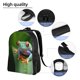 thumbnail image 5 of Balery Red-Eyed Tree Frog Mochila - Mochila Estilosa y Duradera para Laptop de 15 Pulgadas con Tela Oxford Impermeable, 5 of 8