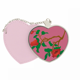 thumbnail image 1 of Cultura de Flor pintura rojo verde Bolsa de viaje Mirror maquillaje corazón rosa, 1 of 4