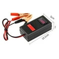 thumbnail image 6 of yaaqii Battery voltage tester Lead-acid battery maintenance voltage meter, 6 of 7