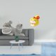 thumbnail image 2 of Escultura de resina de gato y serpiente, adorno de mesa, figura decorativa, estatua de animal para dormitorio, sala de estar, oficina, estante, centro, 2 of 8