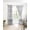 Gray, variant on Grey Stripe Blackout Curtains 63 Inches Long for Bedroom, Modern Abstract Monochrome Geometric Thermal Insulated Room Darkening Black Out Window Curtain Panels Grommet Drapes for Living Room