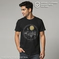 thumbnail image 2 of Men's Harry Potter Hogwarts Line Art Moonrise  Graphic Tee Black 3X Large, 2 of 10
