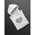 thumbnail image 3 of Heart Made Of Wires Hoodie Women -Image by Shutterstock, Female 4X-Large, 3 of 4