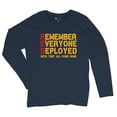 thumbnail image 5 of RED Until They All Come Back Women's Long Sleeve T-shirt Remember Everyone Deployed Remembrance Day Friday American Military, 5 of 7