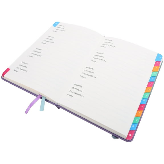 unbranded Alphabetical Code Book Phone with Tabs Number Organizer Address Manual Office