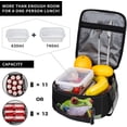 thumbnail image 4 of Frog Pattern Reusable Lunch Box Insulated LunchBox Cooler Lunch Bag, 4 of 6