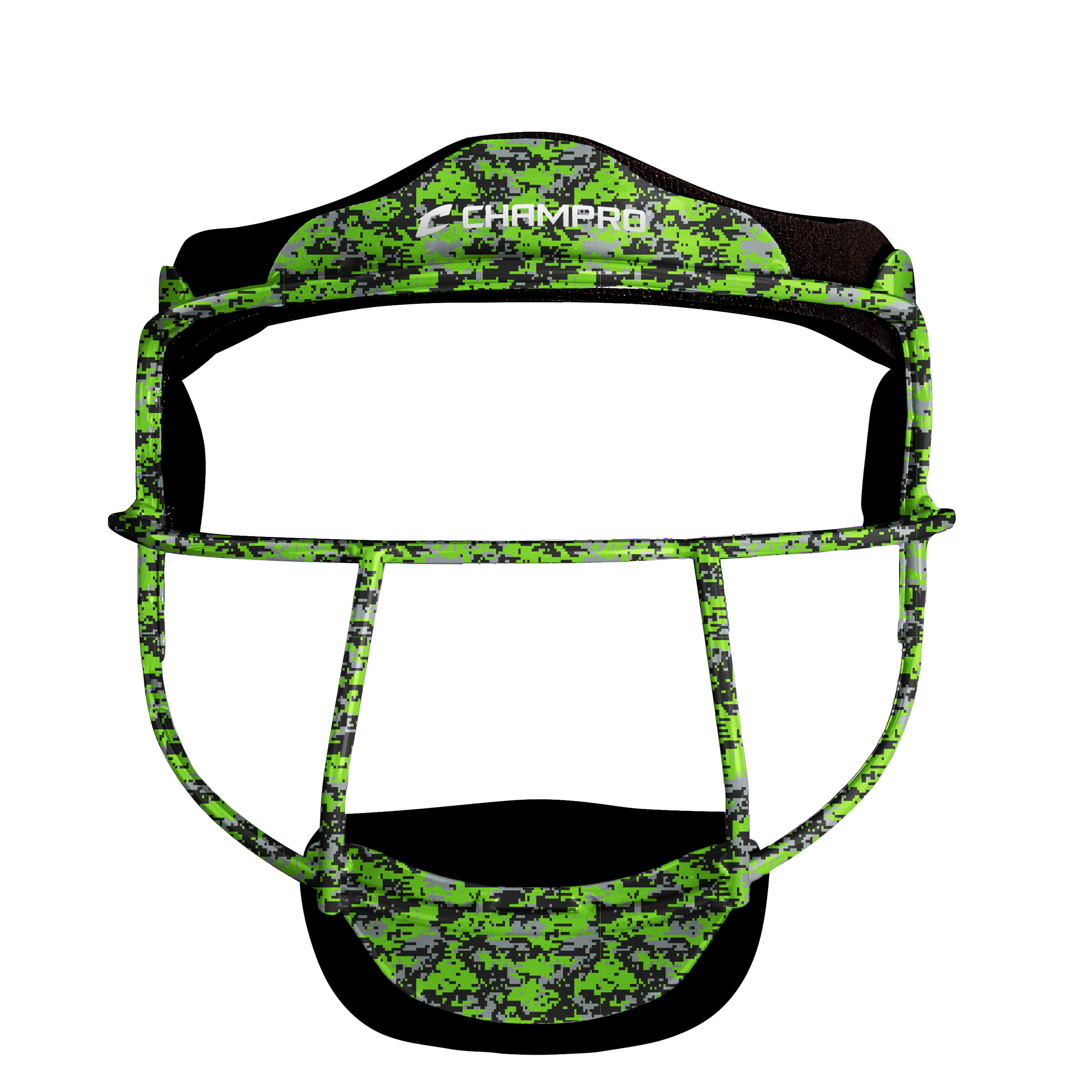 Champro Cm01clm The Grill Adult Defensive Fielder Facemask Lim Green for sale online 