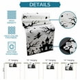 thumbnail image 7 of Table Runners 108 Inches Long Dress Scarves, Halloween Castle Farmhouse Coffee/Dining/Kitchen Table Runner for Living Room, Cartoon Moon Ghost Bat Black White 13x108 Inch, 7 of 7