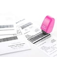 thumbnail image 4 of The Original Guard Your ID Roller Identity Security Stamp Roller (Pink) IS-520CM, 4 of 5