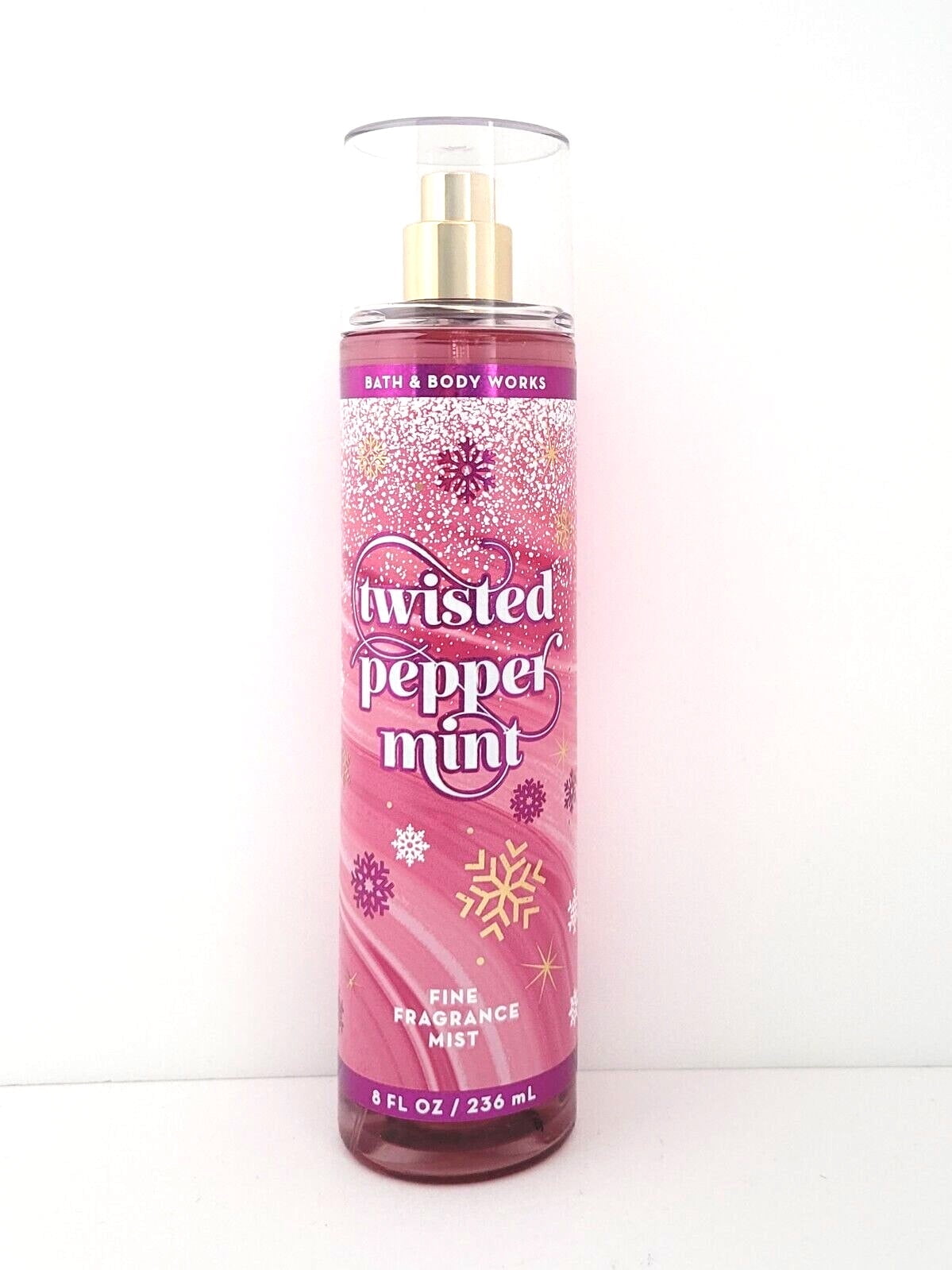 Bath & Body Works Twisted Peppermint Fine Fragrance Body Mist 8 oz