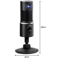 thumbnail image 1 of Digital Video Microphone Condenser Recording Microphone + 1080P Camera Hi-Fi Stereo Microphone Plug and Play Black, 1 of 8