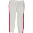 thumbnail image 1 of Alfani Pantalones casuales con rayas laterales para mujer, color blanco roto, 4 Alfani Pantalones, 1 of 2