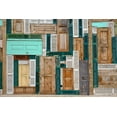 thumbnail image 2 of Ayer, Ali 14x11 White Modern Wood Framed Museum Art Print Titled - The Doors, 2 of 4
