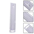 thumbnail image 4 of Diy Sewing Patchwork Ruler Ultrathin Soft Sewing Tools Quilting Handmade 21Cm, 4 of 9