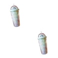 thumbnail image 3 of Botella de agua de plástico Naiovety, Rainbow, verde claro, 550ml, 2Conjunto, 3 of 6