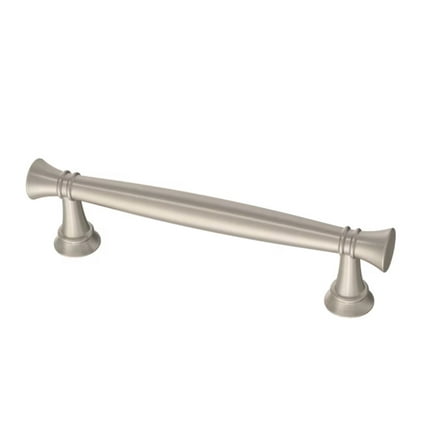 Liberty P43474W-SN 3 3/4" Flared Edge Cabinet Drawer Pull Satin Nickel
