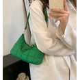 thumbnail image 4 of Kukuzhu Quilted Shoulder Tote Bag for Women Padding Down Cotton Hobo Bag Solid Color Casual Cute Clutch, 4 of 7