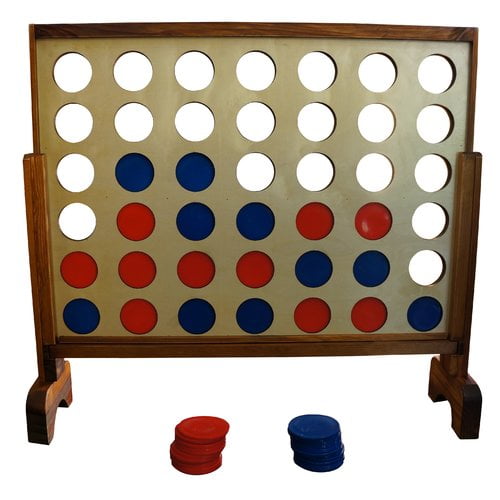 Yard Games Giant 4 In A Row Game by yardgames.us