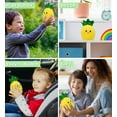 thumbnail image 4 of DolliBu Snug-Mooshies Pineapple Stuffed Toy – Super Squishy Cheerful Plush Fruit for Girls and Boys, Cute Small Pineapple Plush Toy for Stress Relief, Playtime, and Cuddling - 5.25 Inches, 4 of 7