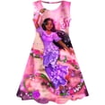 thumbnail image 3 of Disfraz de Encanto de Disney para niñas, vestido de princesa, disfraz de Isabela Mirabel, Carnaval, fiesta de cumpleaños y Navidad, 3 of 4