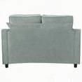 thumbnail image 6 of Modern 55" Chaise Lounge Sofa Bed with Chenille Upholstery for Living Room, 6 of 26