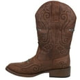 thumbnail image 3 of Roper Womens Faith Rhinestone Square Toe Cowboy  Mid Calf Boots, 3 of 5