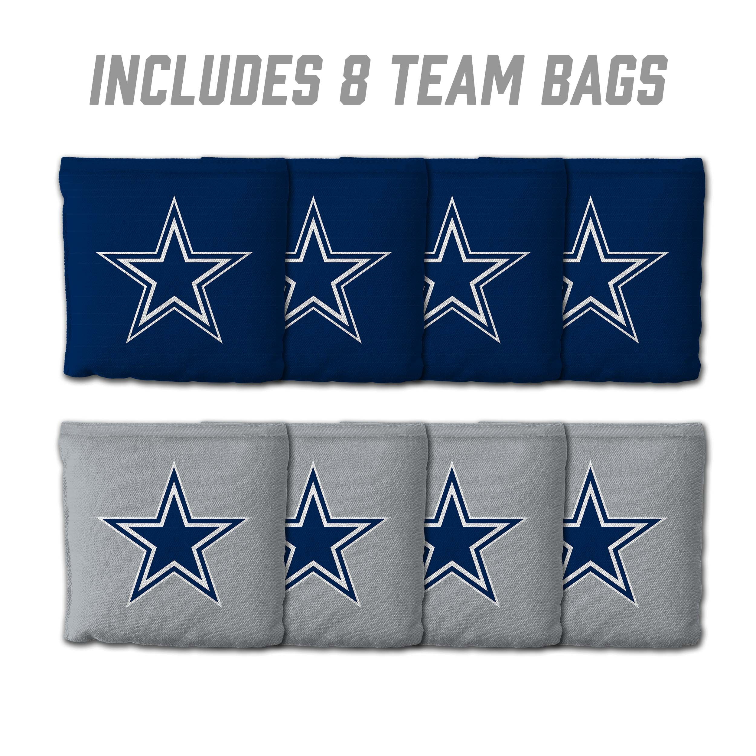 Dallas Cowboys 8pk Licensed Cornhole Bags