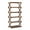 Brown, variant on MoNiBloom Bamboo 6 Tiers 18 Pairs Installation-Free Foldable Organizer Shoes Stand, Brown, for Entryway