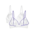 thumbnail image 2 of Fruit of the Loom Girls Seamless Soft Cup Bra, 2 Pack Sizes 28-38, 2 of 6