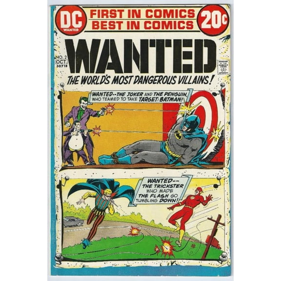 Wanted #2 Comic Book
