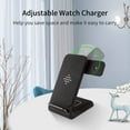 thumbnail image 5 of Dpisuuk Wireless Charger, 3 in 1 Wireless Charging Station,Wireless Charger for iPhone 14/13/12/12Pro/SE/X/XR/XS/8, for AirPods 3/2/pro, for iWatch Series 6/5/4/3/2(Without Adapter), 5 of 8